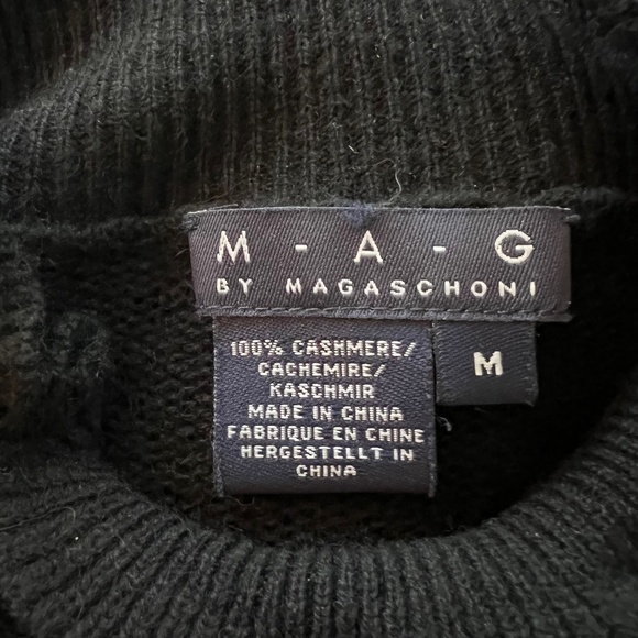 Dressy Black Cashmere Sweater - Picture 7 of 7